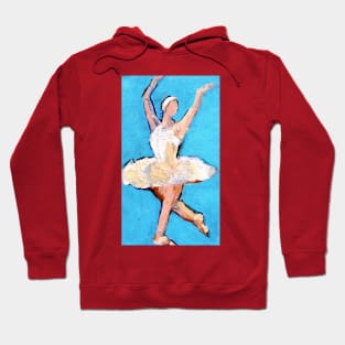 Ballet Dancer Original Art Painting Hoodie